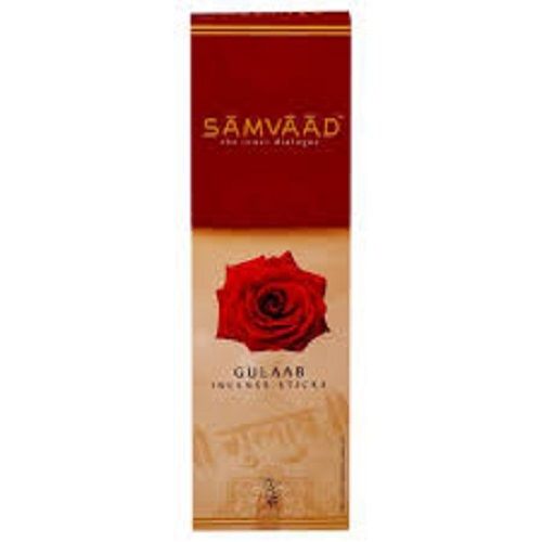 Samvaad The Inner Dialogue Gulaab Fragrance Incense Sticks, 110 Gram Burning Time: 5 Minutes