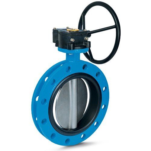 Stainless Steel Flanged Type Centric Disc Butterfly Valve With Anti Rust Properties Power Source: Manual