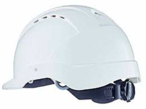 White Color Industrial Safety Pvc Half Face Helmets For Construction Workers Size: 12--18