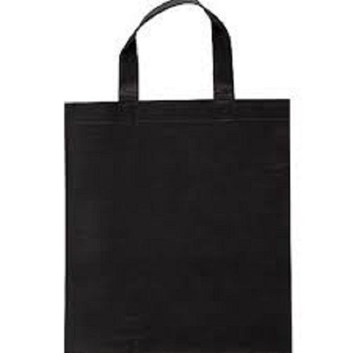 100 % Biodegradable And Eco Friendly Black Colour Non Woven Carry Bag