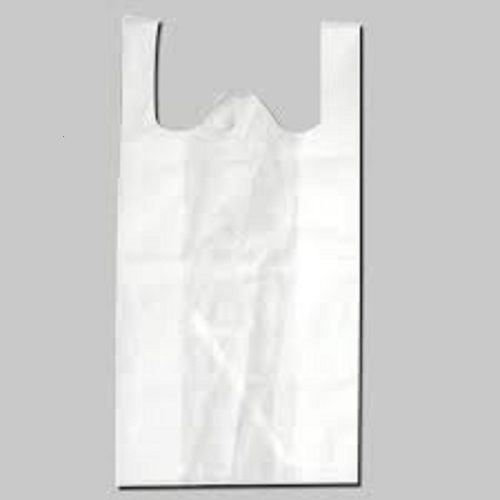 100% Non-woven White Color With Handles Carry Bags, And Eco-friendly, Durable