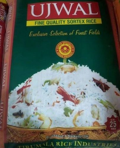 100% Organic Unpolished Extra Long Grain Rich Aroma White Basmati Rice Admixture (%): 5%