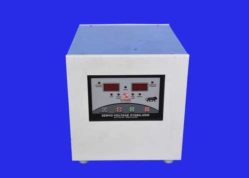 100% Safe Single Phase Heat-Resistant Servo Controlled Voltage Stabilizer Weight: 300Kg Pound (Lb)