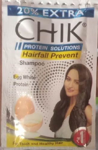 White Chik Protein Solutions Hairfall Prevent Shampoo Egg White, For Thick And Healthy Hair, 20% Extra, And Reduce Hair Fall