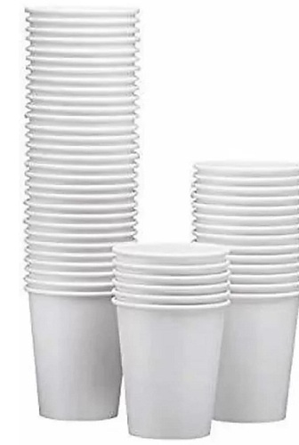 Disposable Paper Cup - Small Size, Plain White Paper | Leak Resistant, Tear Resistant, Timely Delivery