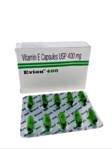 Evion 400 Vitamin - E Softgel Capsules For Enhance Immune System Function Health Supplements