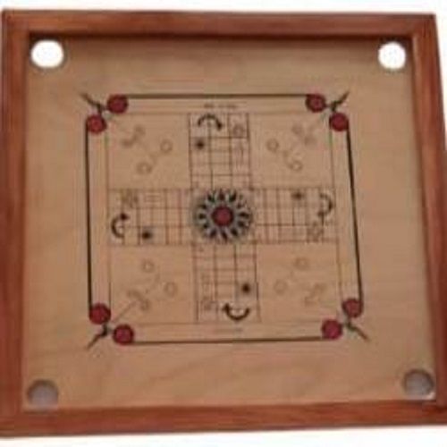 Full Size Matte Finish Wooden Carrom Board With Coins Striker And Boric Powder  Designed For: All