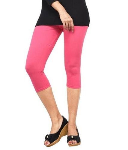 Summer Cotton Knee Length Womens Ladies Capri Trousers With Elastic Waist  And Stretch Pencil Capris From Daboluomi, $13.27 | DHgate.Com