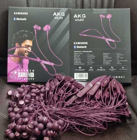 Samsung Akg Copy Bluetooth Neckband With 5 Hours+ Battery Backup