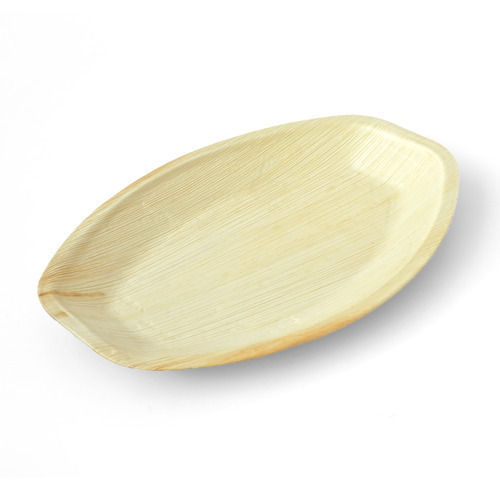 Sleek, Modern Design, Simple and Easy to Use Oval Shape Plain Areca Leaf Plates