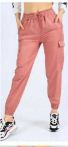 ELANHOOD Blue  Pink Slim Fit Formal Trouser Formal Pant For Men