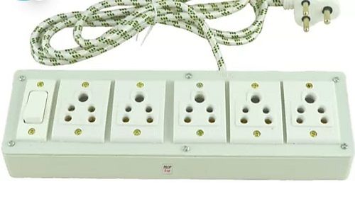 White Color Electric Extension Power Board With Four Sockets For Power  Supply Application: 5 at Best Price in Patti