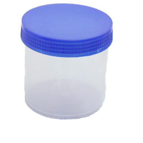 50 Gram Leakproof White Transparent Plastic Jar