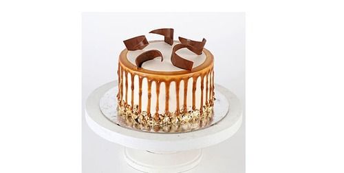 500 Gram Fresh And Delicious Vanilla Heavenly Caramel Walnut Cake Pack Size: Regular