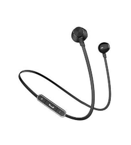 Black Adjustable And Clear Sound Artis Be910m Neckband Bluetooth