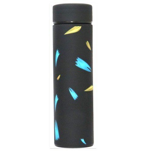 Black Color Printed Designer Stainless Steel Water Bottle For Home, Office