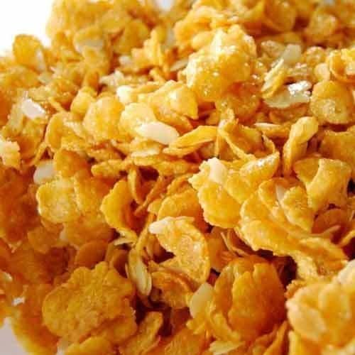 Good In Taste, High In Protein, Maize Corn Flakes For Human Food, Breakfast Cereal