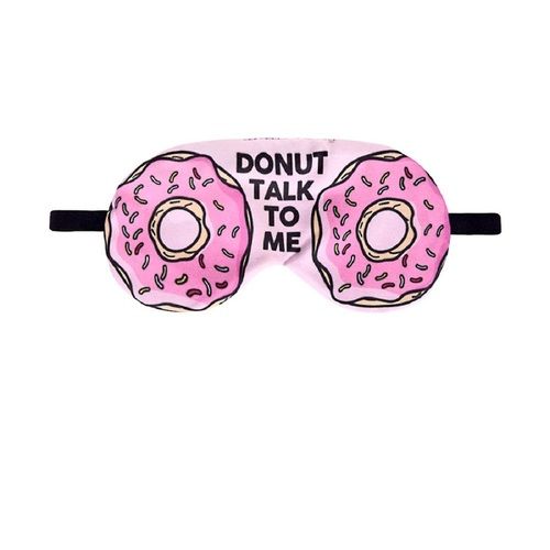 Imported Air Sleep Mask With 3D Printing Donut Eye Mask
