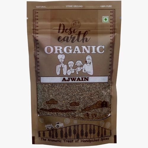 Brown 100% Natural Desi Earth Organic Ajwain Seeds The Aromatic Treat Of Handpicked Spices