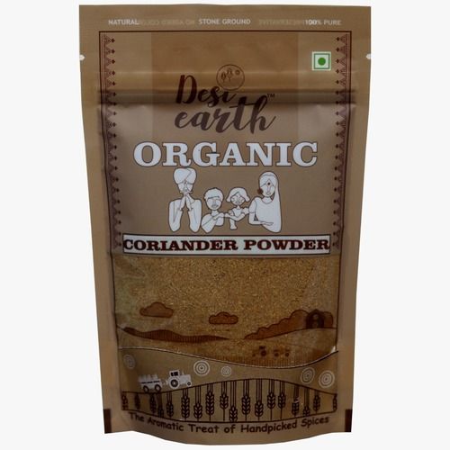 Brown 100% Pure Finely Grounded Hygienically Processed Natural Desi Earth Coriander Powder, 100Gm