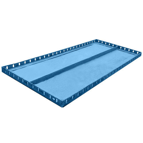 Aluminum Blue Rust Proof Paint Coated Rectangle Customized Shuttering Plates For Industrial