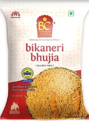 Crispy Crunchy And Tasty Bikaneri Bhujia Namkeen, Gluten Free Carbohydrate: 7.2 Percentage ( % )