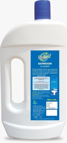 तीव्र तनाव को खत्म करने के लिए सफ़ेद इको-लीफ सेफ और एक्स्ट्रा क्लीन बाथरूम क्लीनर (1000 मिली)