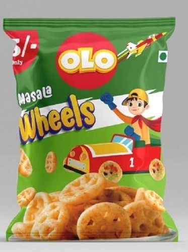 Normal Rich In Aroma Mouthwatering Taste Olo Spicy Masala Wheels Snacks