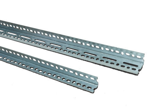 Silver Rust Proof Powder Coated Galvanized Slotted Angle For Industrial 