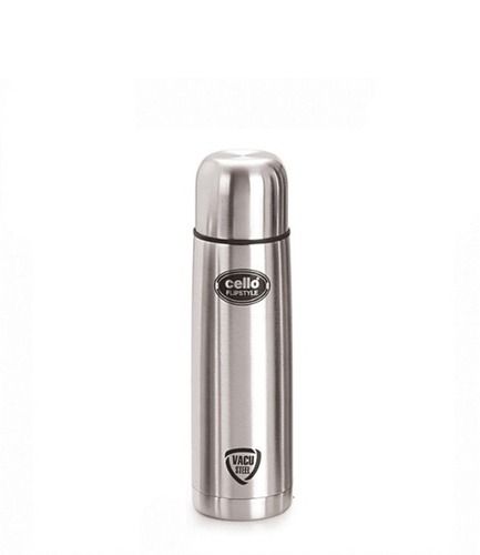 Stainless Steel 1l Flip Style Bottle With Thermal Jacket(Silver)