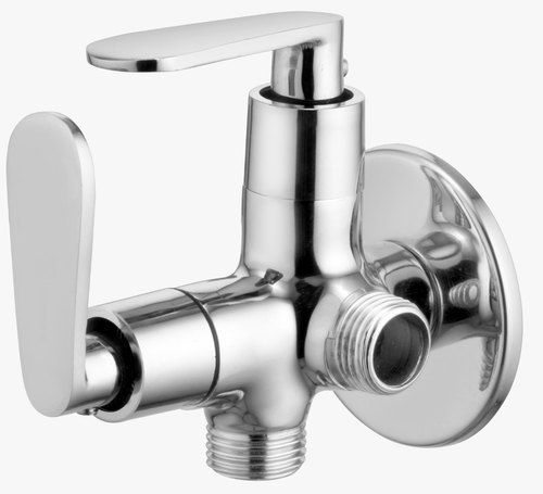 Stainless Steel And Unique Design And Stylish Fine Glossy Two In One Angle Faucet