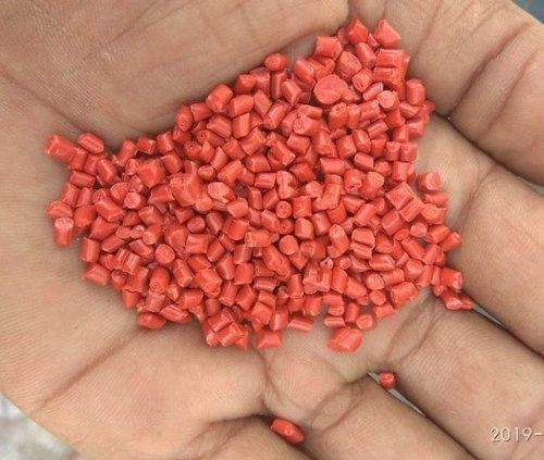 0.2mm BOPP Red Colored Plastic Granules For Plastic Industries Uses