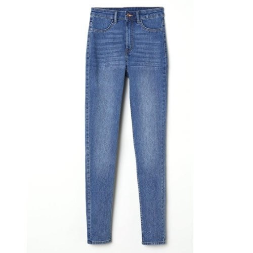 कमर बटन और ज़िपर के साथ नीले फीके पुरुषों के कैज़ुअल वियर जींस फ्लाई एज ग्रुप: > 16 साल