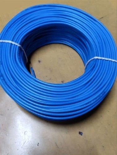 Higher Current Carrying Capacity Sky Blue Color Electrical Copper Wire Voltage : 120V Frequency (Mhz): 50-60 Milihertz