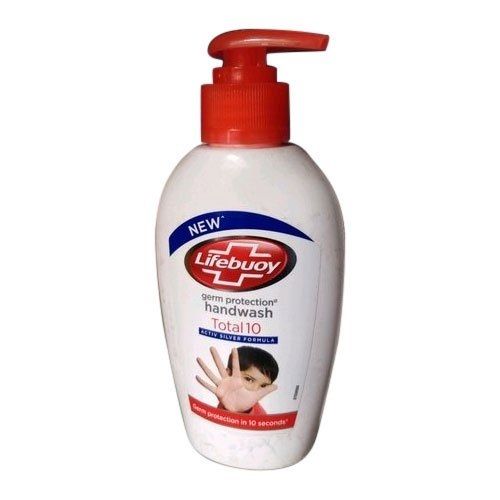 Lifebuoy Hand Wash Liquid 250 Ml Bottle Alcohol-free, Antibacterial Soap That Cleans And Protects Your Hands