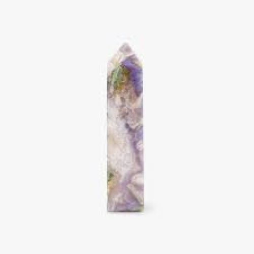 Natural Point Shaped Healing Meditation Spirit Chakra Stone Tower Grade: A+ Grade