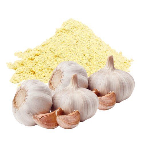 White No Artificial Flavour And Non Harmful, Garlic Powder For Human Consumption