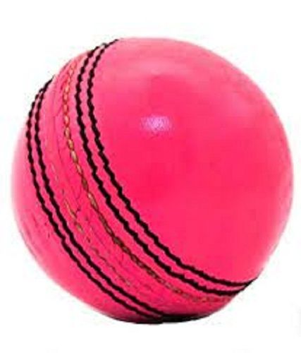 Pink And Black Color Cricket Ball For Practice, Training, Matches For All Age Group