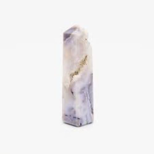 Polished Indian Origin Natural Pencil Shaped Agate Crystal Healing Stone Tower Grade: A+ Grade