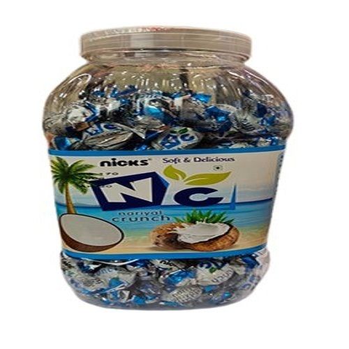 Sweet Natural Delicious Fine Taste Coconut Toffee Nariyal Crunch Candy