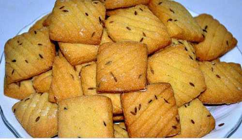 Tasty Delicious Sweet Crispy And Crunchy Jeera Biscuit Mouth Melting Snack Food Fat Content (%): 1 Grams (G)