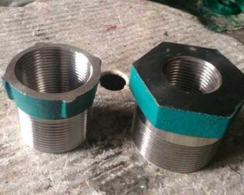 Polished Thread Stainless Steel Bushing In Silver Color For Automobile Industry