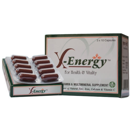 X-Energy Vitamin And Multimineral Capsules 3X10Cap Pack