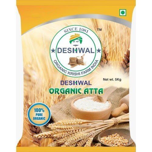 100% Pure And Organic Whole Wheat Fresh Chakki Atta For Soft Delicious And Healthy Rotis