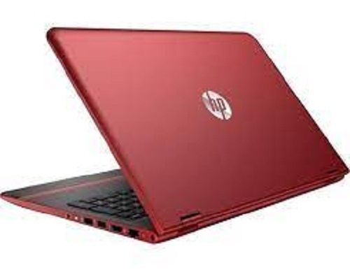 15.6 Inch Screen, Easy to Carry Red Hp Laptop With 16gb Ram