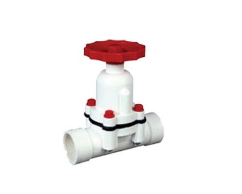 15 To 50 Mm Size Soft Seated Weir Type Thread End Pp Diaphragm Valve