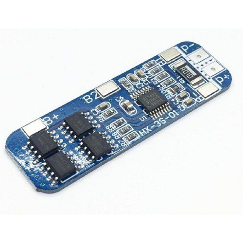 Green 3-Series-20A-18650 Lithium Battery Protection Board-11-1V-12V-12-6V 