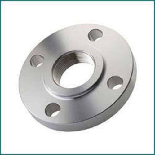 8 Hole Round Corrosion Resistant Stainless Steel Screwed Flange, 5 To 45 Mm Thickness Application: Pharma