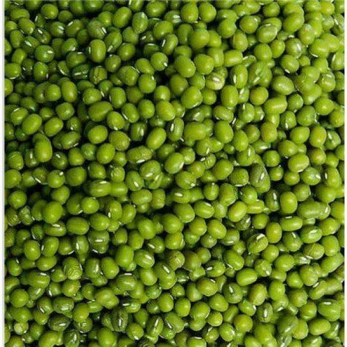 Green Grams - 100% Pure Natural Whole Dried Chickpeas | Rich in Antioxidants, Supports Heart Health, Promotes Digestion, 6 Months Shelf Life, Air-Dried, Round Green Pulses