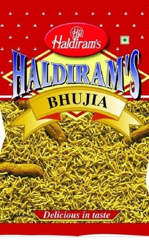 Air Tight Pack Of Crunchy Delicious And Nutritious Haldiram Besan Bhujia Namkeen Carbohydrate: 41 Grams (G)